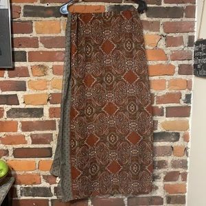 Paisley and Polka Dot Scarf